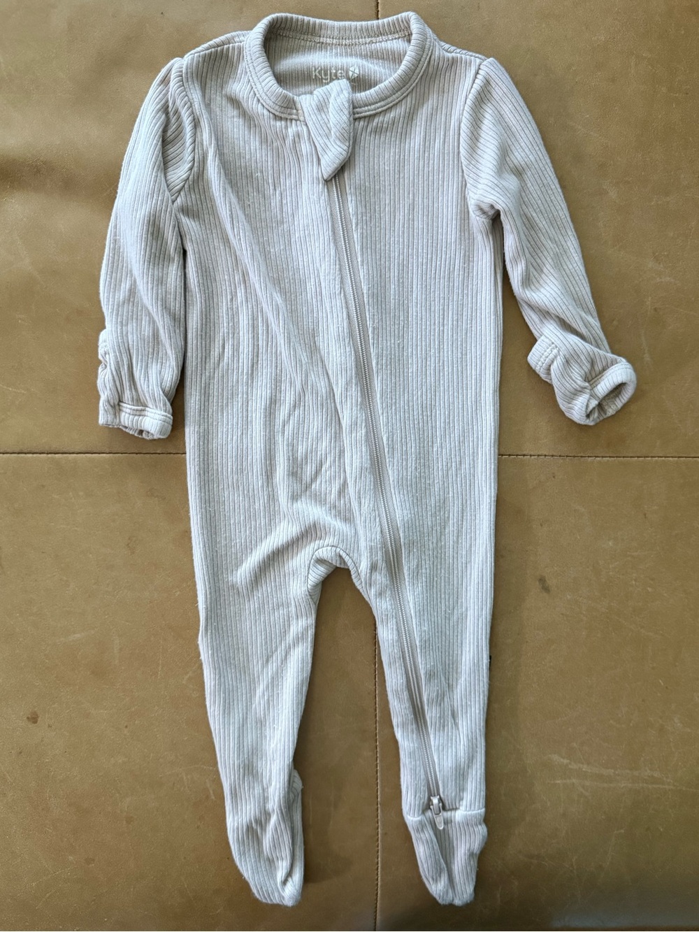 Kyte Baby Viscose Bamboo Ribbed Footie 0-3M